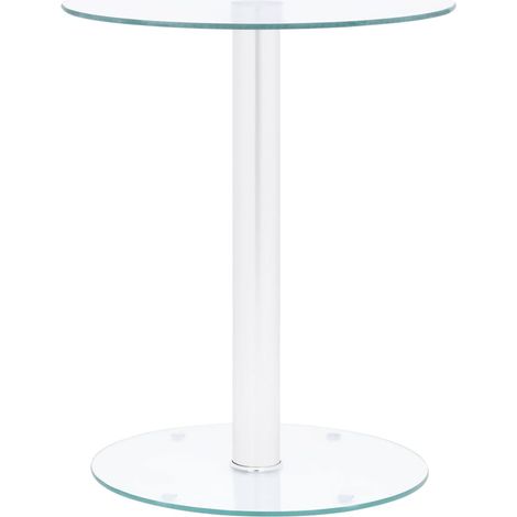 Couchtisch Transparent 40 cm Hartglas