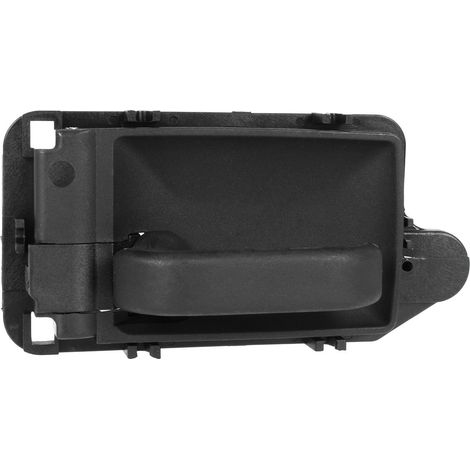 Poignée de porte intérieure gauche noire pour Peugeot 106 1991-2003 – Remplacement neuf – Convient aux versions 3 et 5 portes