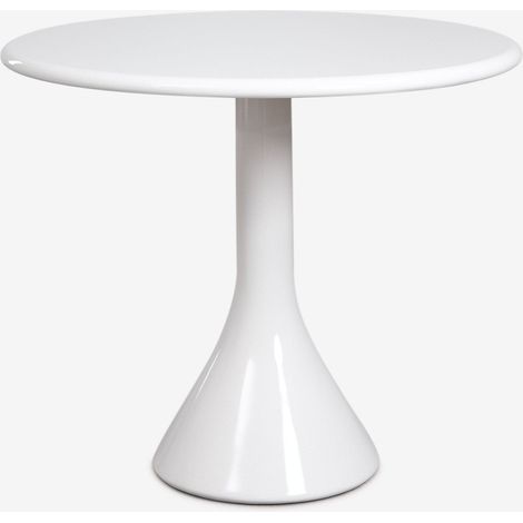 SKLUM Runder Küchentisch Ø90 cm aus Zement und Fiberglas Melody                                   