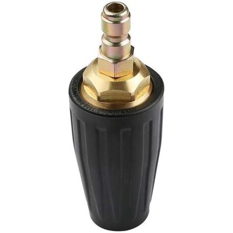 Buse turbo rotative pour nettoyeurs haute pression, raccord rapide 1/4" 3000 PSI, buse de nettoyage à jet (1/4)