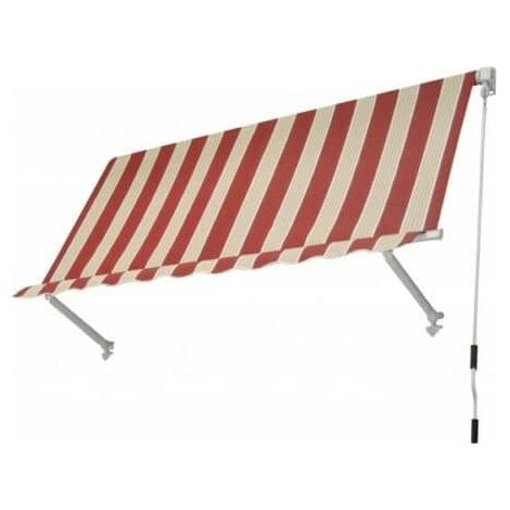 TENDA SOLE A CADUTA 3X2,5 MT SENZA CASSONETTO BRACCI BEIGE BORDEAUX BALCON 3900