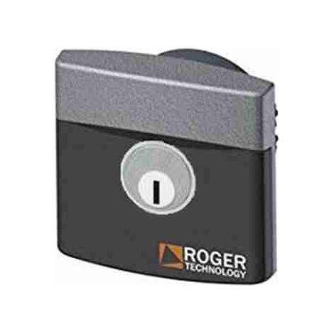 Roger - R85/60IAS SÉLECTEUR ALUMINIUM ENCASTRÉ D.60 AVEC CLÉ À CYLINDRE STANDARD
