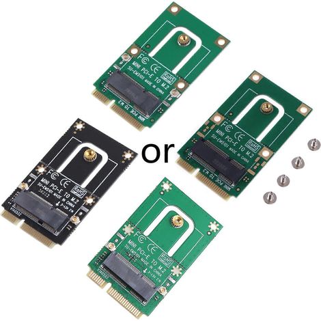 Adaptateur PCI-E vers M.2 NGFF Clé E pour Carte WiFi à Branchement à Chaud (1/5)