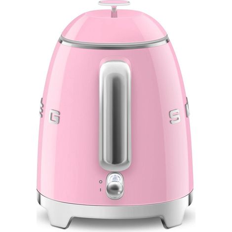 MINI HERVIDOR SMEG KLF05PKEU ROSA, CAPACIDAD 0,8L. 3 TAZAS, 1400W.