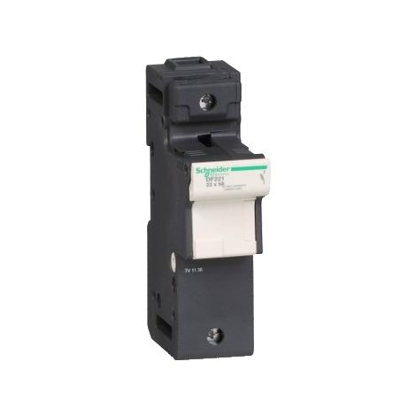 Portafusible TEYS 125A 1P 22x58mm con tensión de 690V y grado de protección IP20