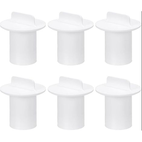 Bouchon de Tuyau de Filtre pour Spa, Couvercle de Rechange pour Pièces de, Blanc (1/5)