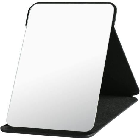 BUNTHAUS Miroir de Maquillage, Portable Table Miroir Pliable Super HD Multi Angle Pliant en Cuir PU Facile à Transporter Miroirs de Voyage Ultra Fin et Durable Pliable, 25.5x18cm (1/5)