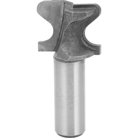 Outil de défonceuse rainure bois, queue 12,7 mm, fraise 2 arcs clous, alliage tungstène 1/2x25,4mm (1/5)
