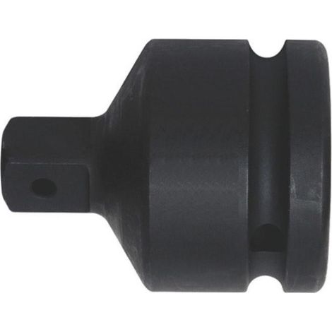 adaptador de impacto reductor. acero aleado. negro. cuadradillo 3/4'' a 1/2''