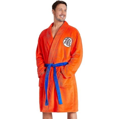 Peignoir homme Dragon Ball Z orange