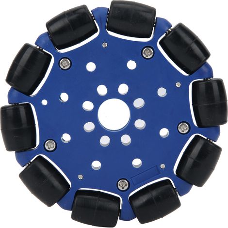 Roue omnidirectionnelle en caoutchouc pour robot - 5604-0014-0096