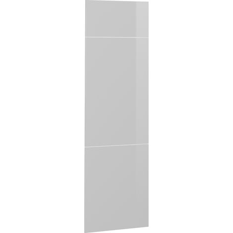 Frente de cocina R-Line, Blanco alto brillo, 59.6 x 196 cm frente de mueble para mueble de integración de frigorífico, Vicco (1/5)
