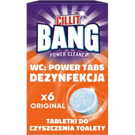 Pastilles WC - Désinfectant Effervescent - Pour Cuvette De Toilette - Parfum Marin - 6 Pièces (1/5)