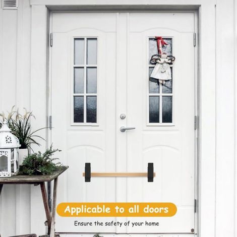 Supports De Barricade En U - Acier Noir - Pour Planches 2x4 - Garage Abri Jardin - Lot De 4 (1/5)
