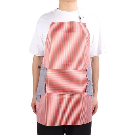 Tablier de Salon Anti-Taches pour Manucure, Col Réglable Professionnel (1/5)