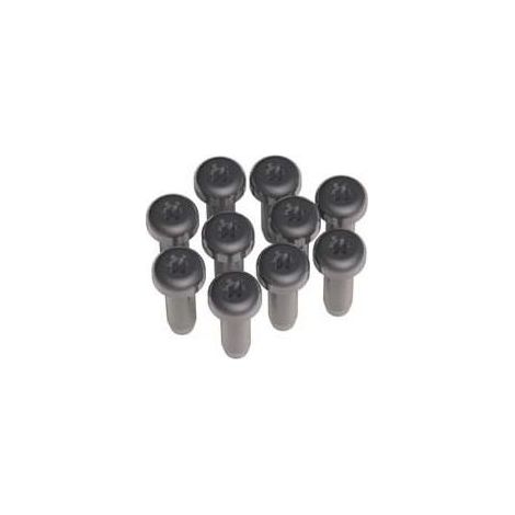 Juego de tornillos Torx Bachmann T6 negro 25 mm