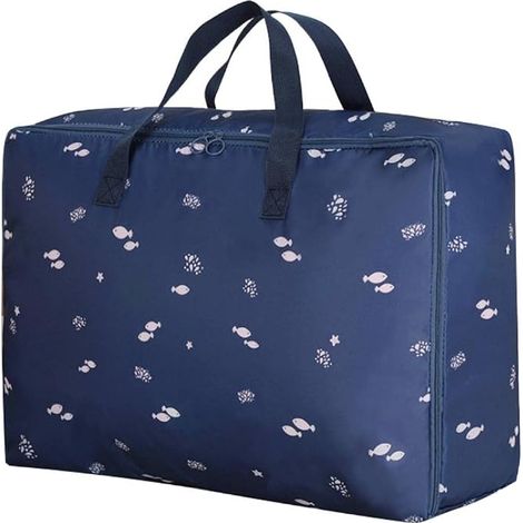 Sollbry Sac de rangement portable en tissu Oxford de dessin animé - Grande capacité - Sac de rangement étanche - 70 x 30 x 50 cm (1/4)