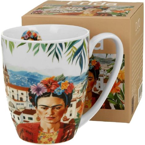 Klassische mexikanische Frida-Tasse, 360 ml