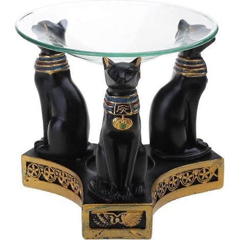 Ätherisches Öl für Katzenstatue zum Verfeinern von Duftlampen für Schlafzimmer, Wohnzimmer, Balkon und Zuhause