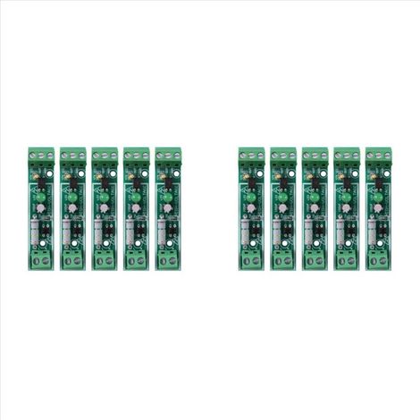 Packung mit 10 AC 220V Optokoppler-Isolationsmodulen, 3-5V TTL-Spannungsdetektor, SCM-Test für adaptive SPS-Mikrocontroller (1/4)