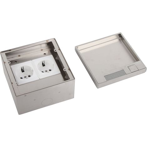 Multiprise Double Prise EU Standard 250V Prise Murale Boîtier Connexion (1/5)