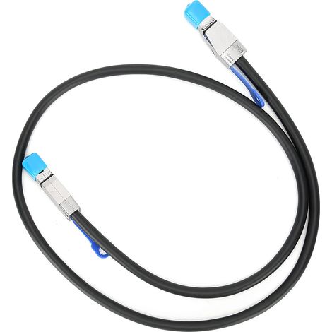 Câble de données H0503 pour boîtier serveur SFF8644 vers mini commutateur SCSI série HD-8644 (3 mètres)