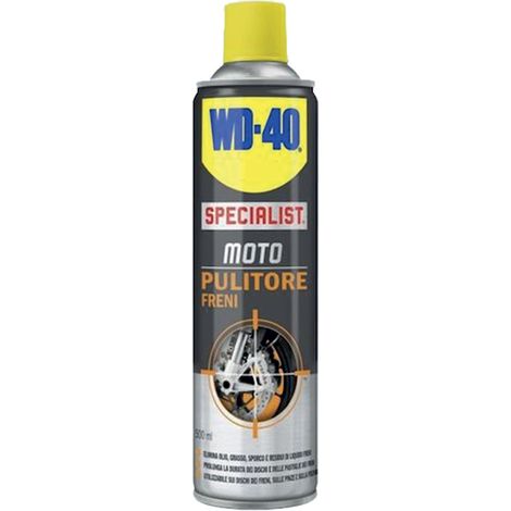 PULITORE FRENI MOTOCICLETTE SPRAY ml 500  - WD-40
