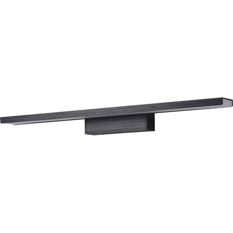 Alumbracuadros 22w 4000k Acebo Negro 1870lm Ip44 4,8x56x8,5cm