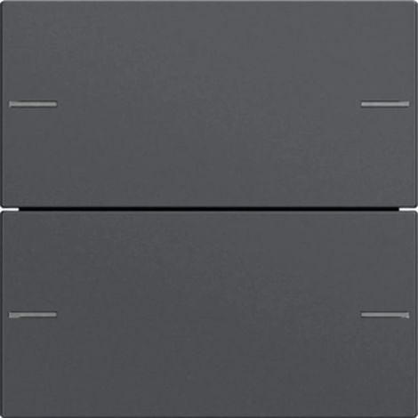 Interrupteur Gira 575228 finition anthracite compatible System 55