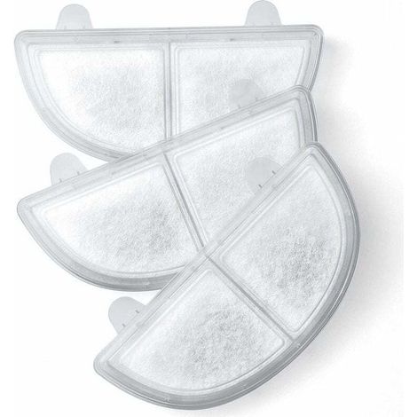 Fuente de agua para mascotas ZVD, filtro de repuesto, bomba inalámbrica, fuente de agua para gatos y perros, WF20/CF20-Crezuo
