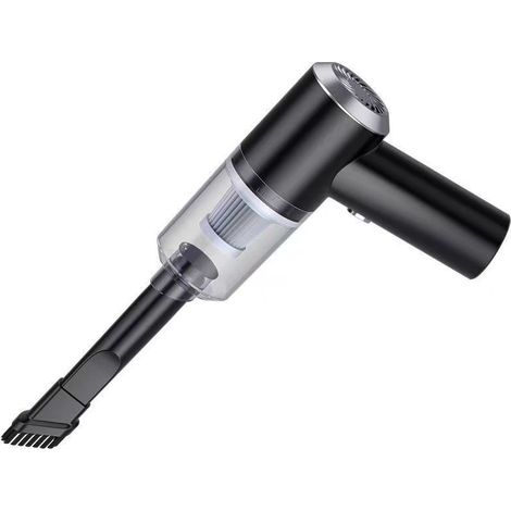 Aspirateur voiture sans fil puissant, compact et portable pour maison, charge automatique complète, nettoyeur auto haute puissance, adapté ordinateur et intérieur (1/5)