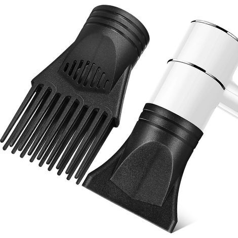 Set mit 2 Diffusorkämmen für Haartrockner, universelle Aufsätze zum Entwirren der Haare. – 12,50 x 7,00 x 5,00 cm (1/4)