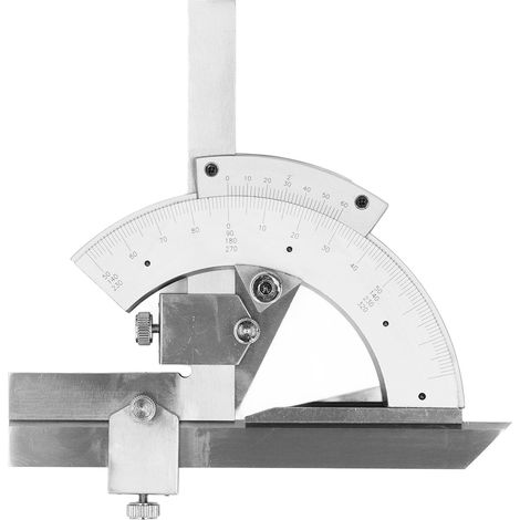 Universeller Winkelmesser 0–320° aus wärmebehandeltem 4Cr13-Edelstahl, hohe Präzision, Messwerkzeug für die Holzbearbeitung, Nonius-Winkelmesser, Winkeleinstellwerkzeug (1/5)