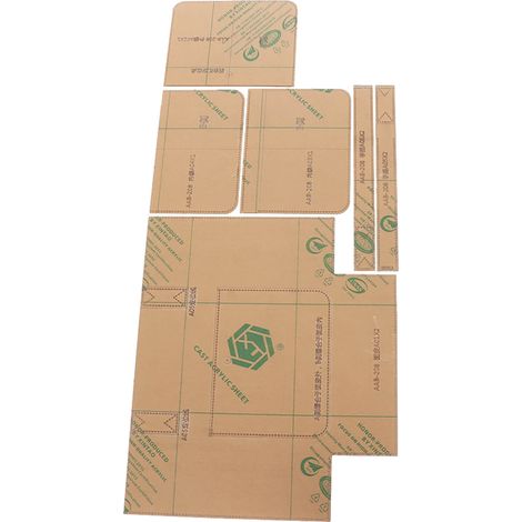 Patron acrylique à faire soi-même pour sacs à main, sacs bandoulière, cabas et articles en cuir. (1/5)