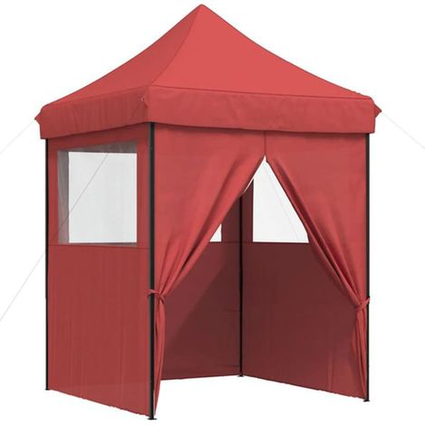 Maison Exclusive - Partyzelt Faltbar Pop-Up mit 4 Seitenteilen Bu (1/5)