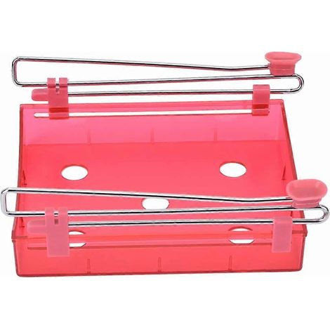 Étagère coulissante pour tiroir de réfrigérateur, support de rangement pour réfrigérateur, espace de cuisine (1/4)