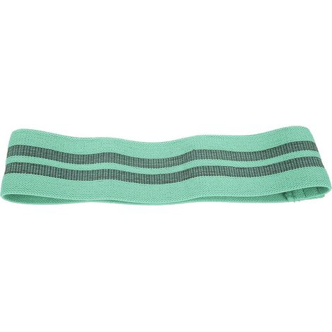 Bandes élastiques de résistance pour exercices de hanches, yoga, cuisses et jambes (noir, taille S) (1/5)
