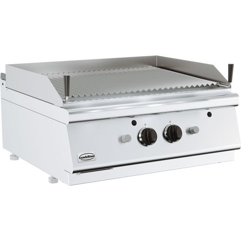Grill pierre de lave gaz - Combisteel (1/2)