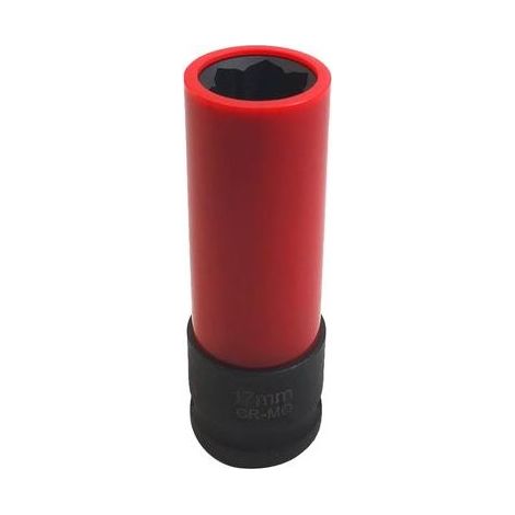 17mm Douille retrait d'écrou de blocage de roue pour Mercedes Benz S CL GL GLK GLS Série W221, Extracteur ecrou antivol d'entraînement de 1/2", Clé à manchon d'écrou de roue de métal (1/4)