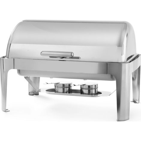 Chauffe-plats en acier RollTop GN1/1 65 mm pour pâtes - Hendi 470305