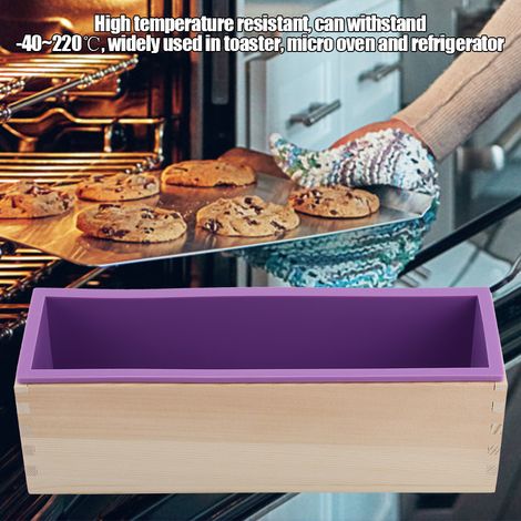 Moule à savon rectangulaire en silicone de 1200 ml, outil de bricolage pour la pâtisserie, la glace et le chocolat. (1/5)
