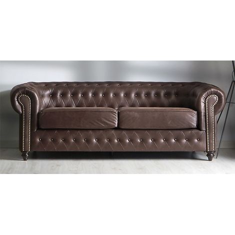 Chester Sofa 3P Stoffbezug 210X90X75 Cms. 210X90X75 Cms (1/2)