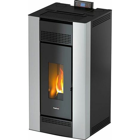Joy Airtight - Stufa a pellet 12.5 Kw grigia