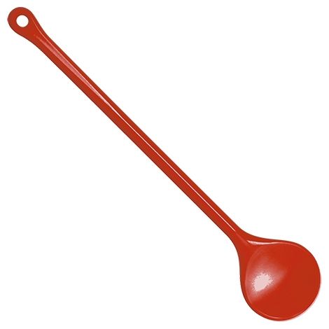 Cuillère de Service Ronde Rouge L 31 cm - Emga
