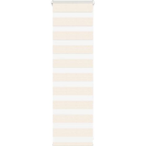 Zebra Blind Marble Beige 50x100 cm Fabric Width 45.9 cm Polyester vidaXL
