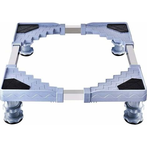 Pièces détachées pour réfrigérateur -Socle pour machine à laver, réfrigérateur et sèche-linge, réglable de 50-66 cm - (1/4)