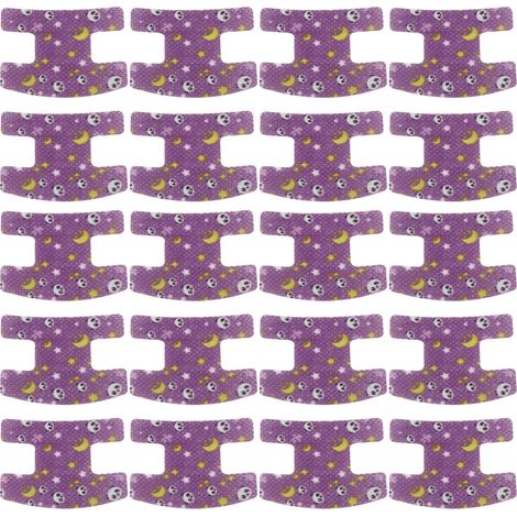 20 bandes buccales anti-ronflement pour adultes et enfants - Améliore la respiration nasale pendant le sommeil (1/5)