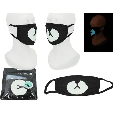 Masque de protection en tissu réutilisable OURS EN PELUCHE POUR enfants (1/5)