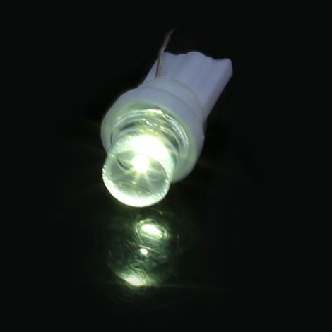 100 Ampoules LED T10 W5W 168 194 158 pour Voiture, Feux de Position, Blanc Bleu Rouge Ambre Vert, Lot de 100 (1/5)