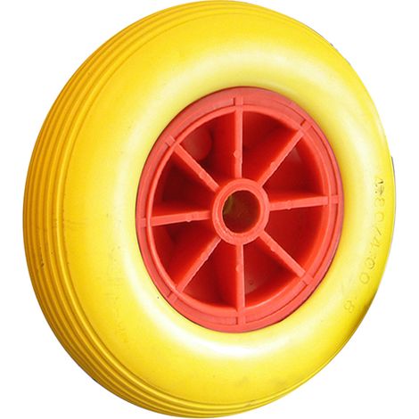 Ruota anti foratura Ø 260 mm. con foro passante